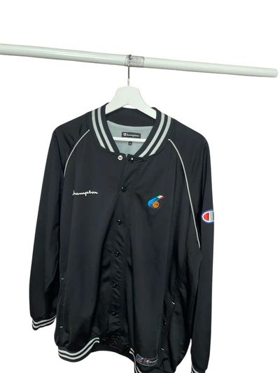 Champion Black Varsity Jacket #M